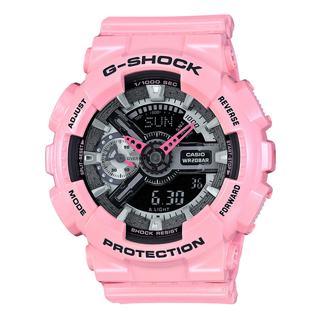 Colección de relojes digitales de color rosa, G-SHOCK